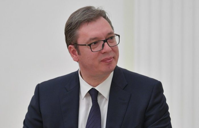 The EU called on Serbia to impose sanctions, the Vučić administration said.