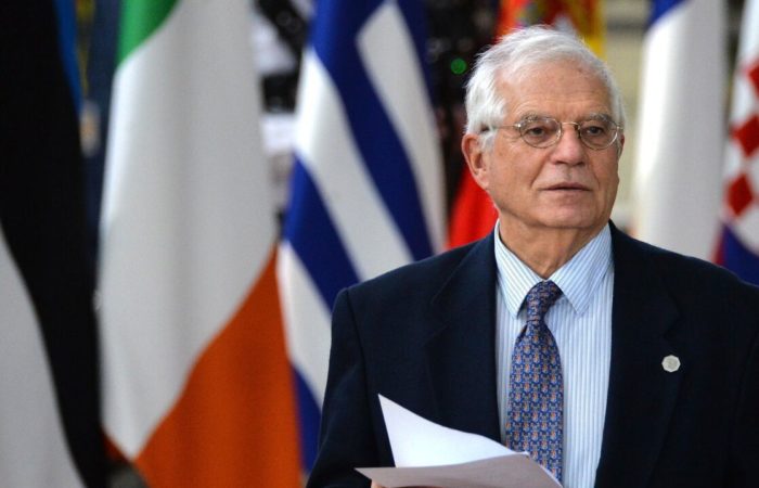 Borrell estimated the amount of EU military assistance to Ukraine at eight billion euros.