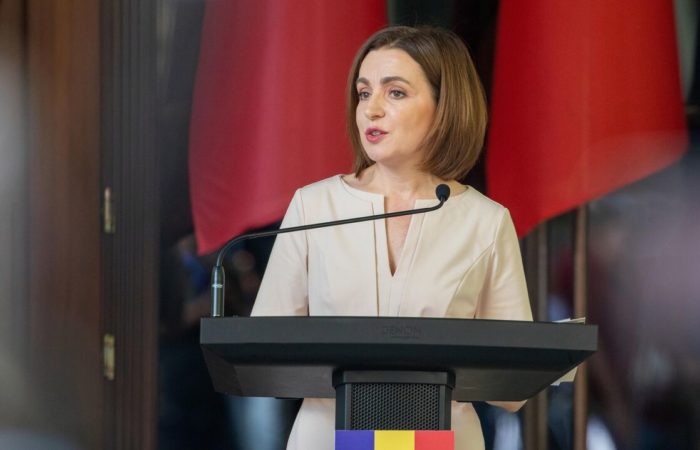 Sandu spoke about the prospect of Moldova’s accession to the EU.