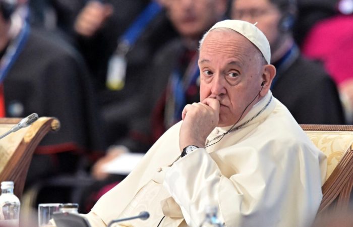 The Pope has called the conflict in Ukraine a world war.