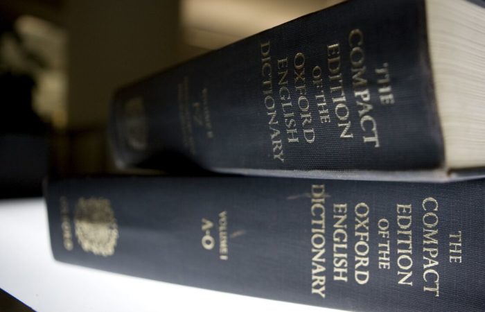 The Oxford Dictionary named the word of the year.