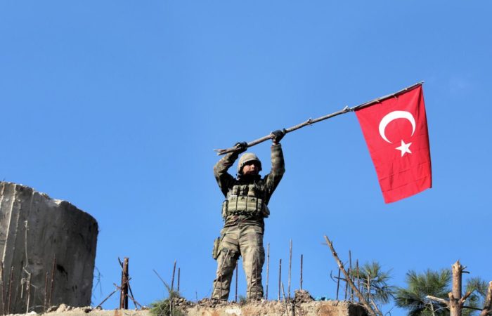 A Turkish military base in northern Iraq came under fire.