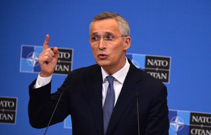 Stoltenberg called NATO the foundation of transatlantic security.