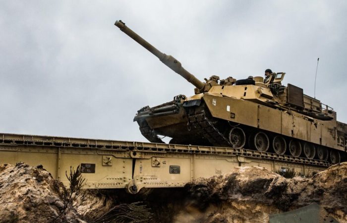 The first Abrams tanks will arrive in Poland in the spring, the Defense Ministry said.