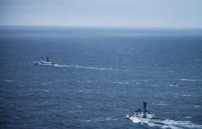 The US Coast Guard announced a Russian spy ship near Hawaii.