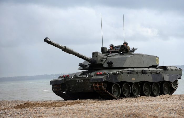 Britain will consider increasing the number of tanks in service.