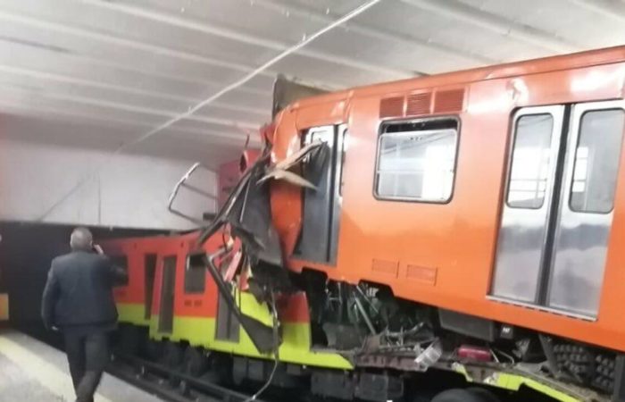 More than ten people were injured after a subway accident in Mexico City.
