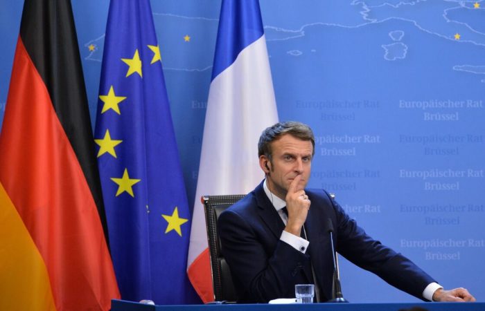 France and Germany should be the pioneers of Europe’s renaissance, Macron said.