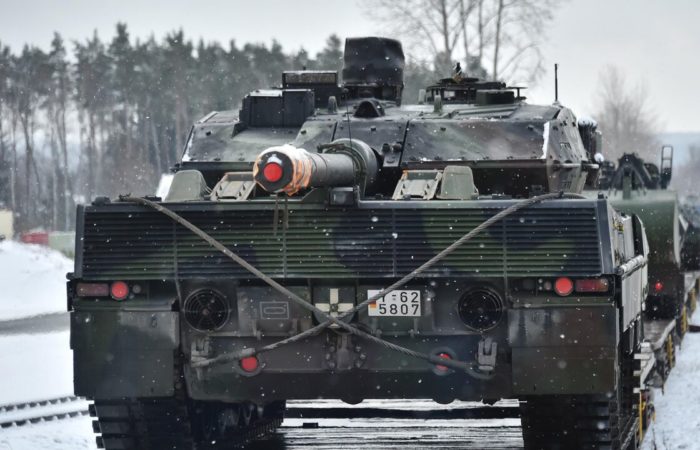 Wallace urged Germany to allow the supply of Leopard tanks to Ukraine.
