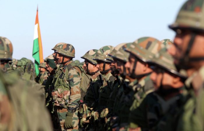 The Indian army called the situation along the border with China unpredictable.