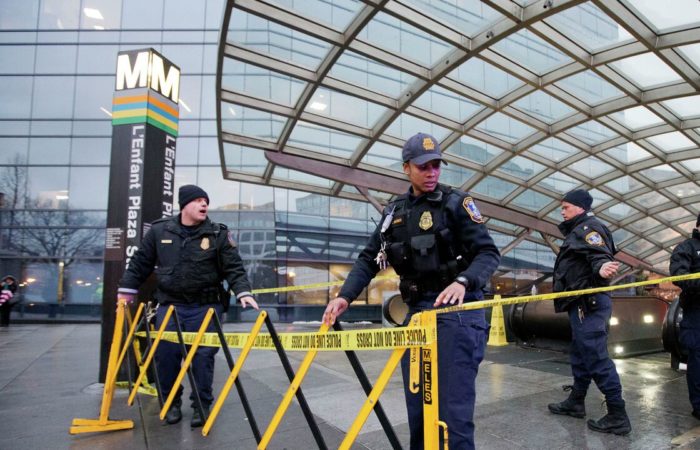 One person was injured in a Washington subway shooting.