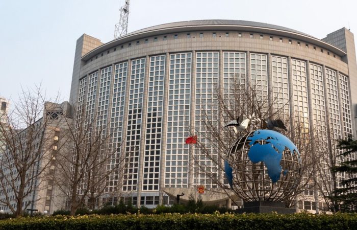 The Chinese Foreign Ministry urged not to interfere in bilateral relations between Beijing and Moscow.