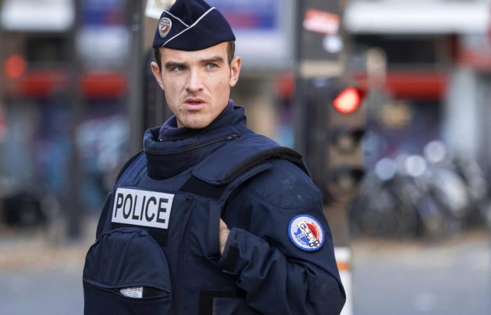 Police in southern France dispersed protesters against the arrival of Macron.