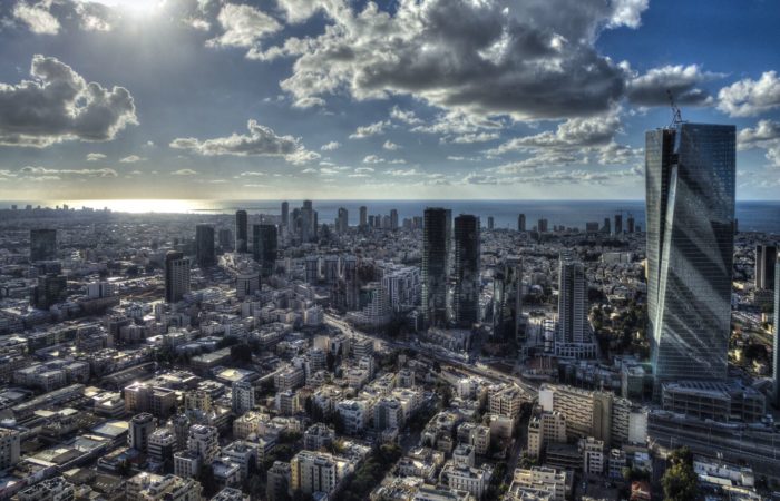 In the suburbs of Tel Aviv, sirens warned of shelling.