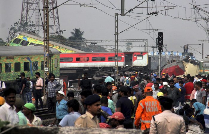 Pope Francis offered his condolences over the train collision in India.