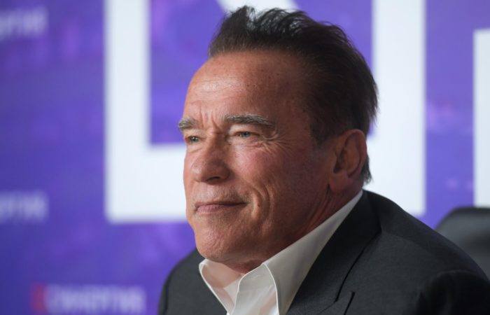 Schwarzenegger said he would like to run for President of the United States.