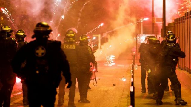 The French Ministry of Justice spoke about teenagers participating in the riots.