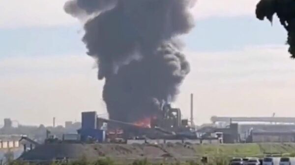 The country’s largest scrap metal dump is on fire in Germany.