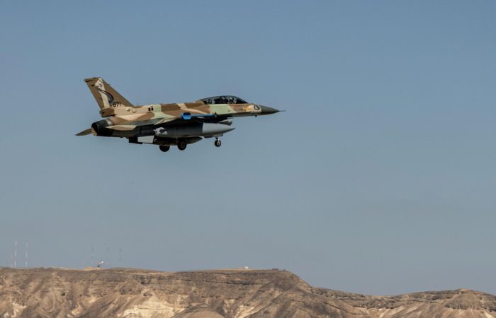 Israeli Air Force fighters attacked the infrastructure of the airfield in Syria.