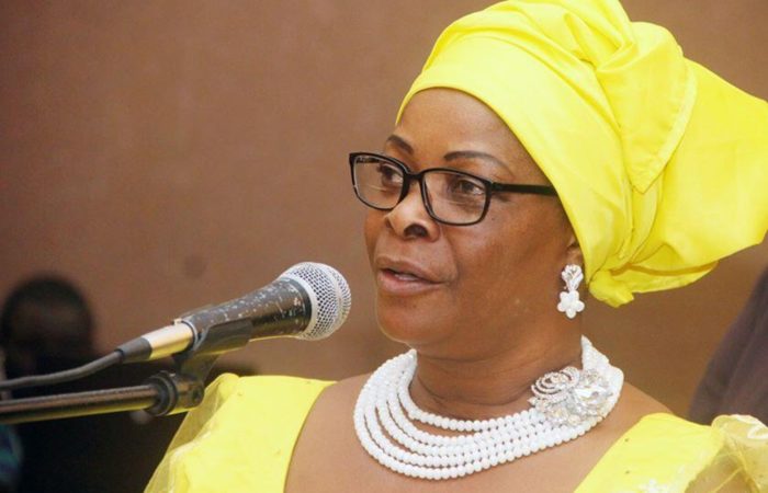 The former first lady of Zambia has been arrested on charges of theft.