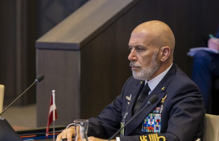The Italian admiral was elected as the new head of the NATO military committee.