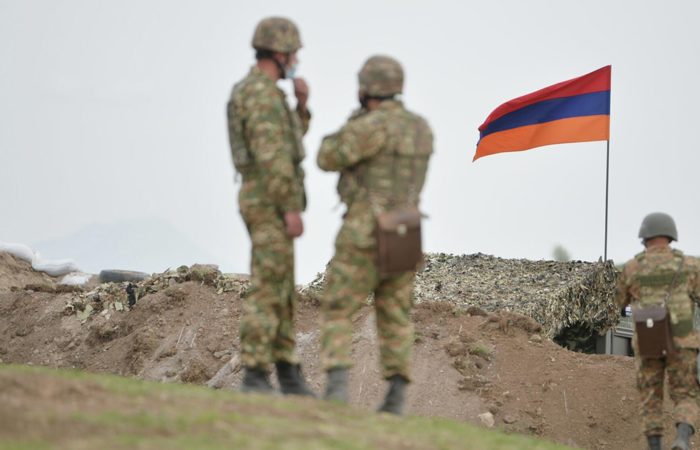 The Armenian Defense Ministry accused the Azerbaijani Armed Forces of shelling positions on the border.