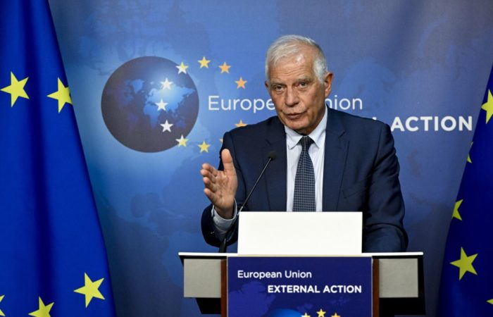 Borrell told how much total aid Kyiv has received from the EU since last year.