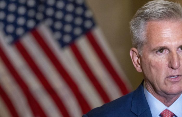 McCarthy accepted his resignation as Speaker of the US House of Representatives.