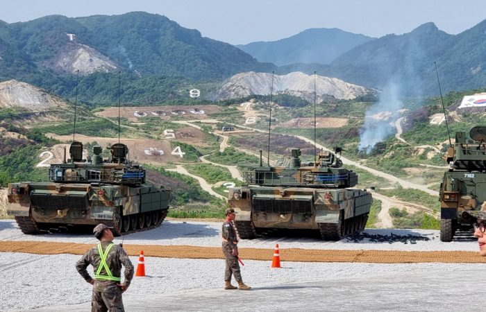 South Korea will hold large-scale military exercises on October 16.