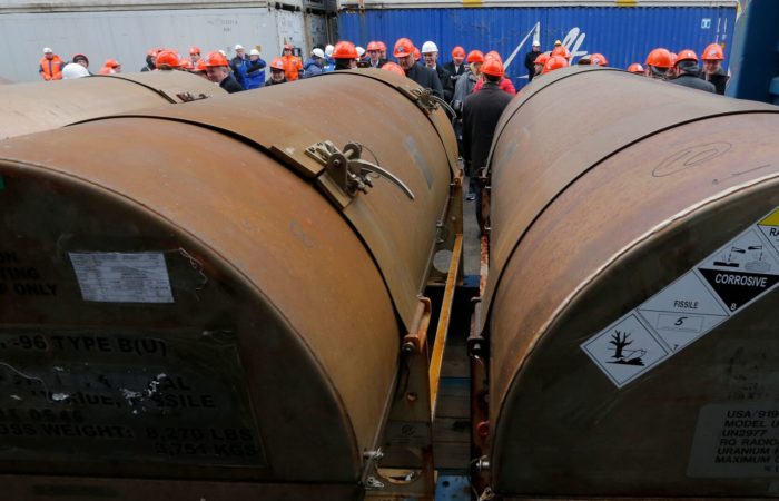 The United States warned of the consequences of dependence on nuclear fuel from Russia.