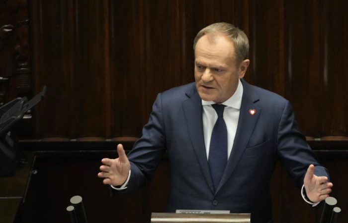 Tusk promised to firmly defend Poland’s interests in relations with Ukraine.