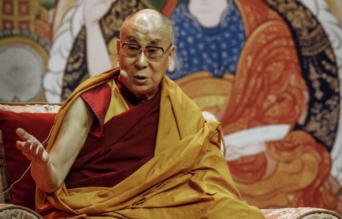 Dalai Lama revealed the secret of happiness.