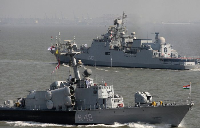 The Indian Navy will deploy ships in the Arabian Sea after an attack on a merchant ship.