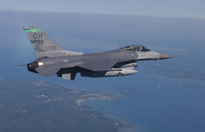 An American F-16 fighter jet crashed in South Korea.