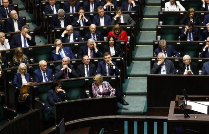 The Polish Sejm passed a vote of no confidence in the Morawiecki government.