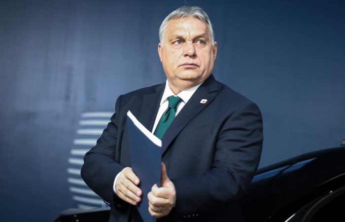 Orban said he would not allow the EU to begin negotiations on Ukraine’s accession.