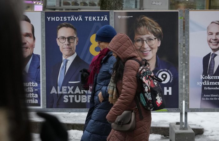 Voting has begun in Finland for the presidential election.