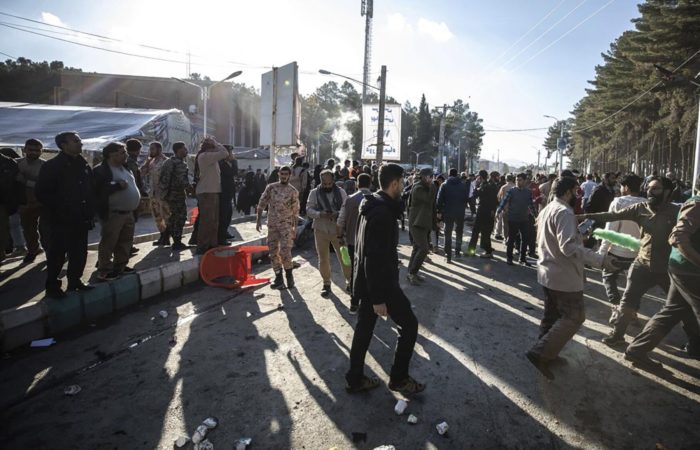 In Iran, 103 people were killed in an explosion near the cemetery where Soleimani is buried.