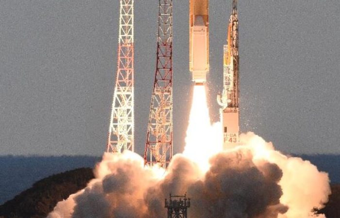 Japan launched an H2A rocket with a spy satellite on board.