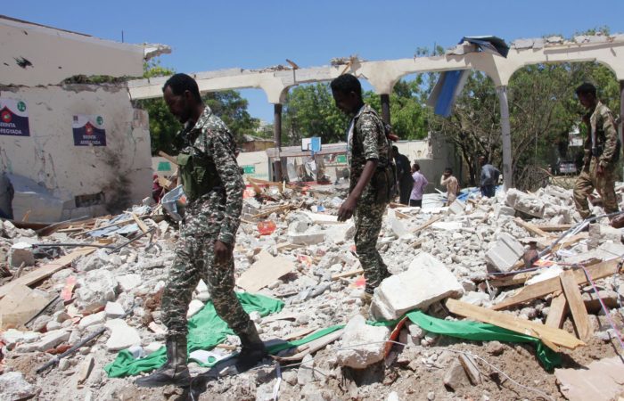 In Somalia, 16 suspects were detained in the attack on the hotel.