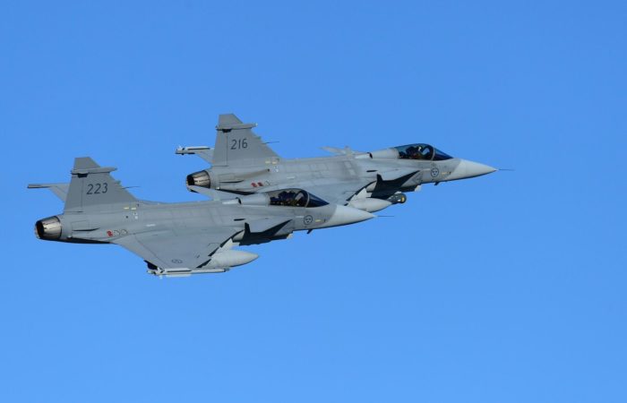 Sweden continues to discuss the supply of Gripen fighter jets to Ukraine.