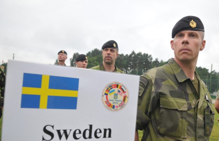 The Swedish Prime Minister announced the end of military integration into NATO.