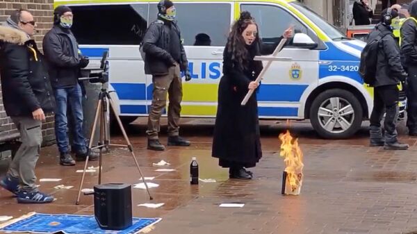 Another Koran burning event took place in Sweden.
