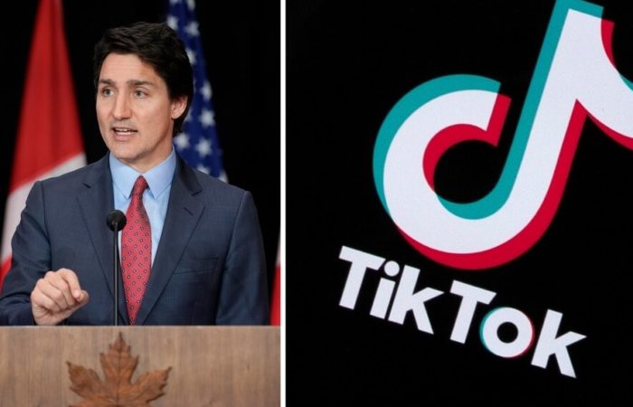 Trudeau said Canada is following the United States in exploring its options regarding TikTok.